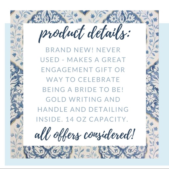 NWOT Engagement Mug by Slant 💍 - Picture 3 of 3